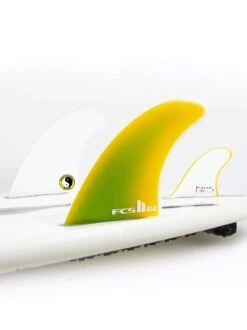 FCS II T&C Surf Twin Fins + Stabiliser Glenn Pang -T&C Surf Clothing 20858808fcsiitcpangtwinyellowfade1 186027