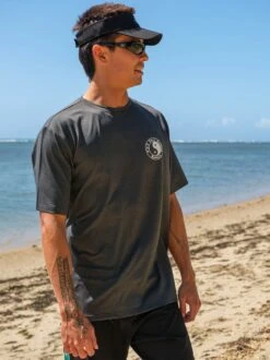 Australia Outliner Surf Tee -T&C Surf Clothing 2366 Outliner BlkHtr LIFE