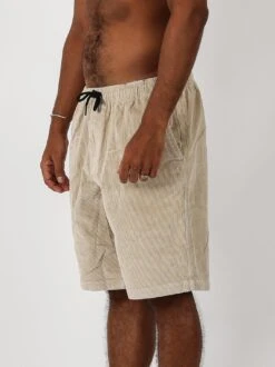 Australia Dawn Cord Short -T&C Surf Clothing 2376DawnCordShortStoneSide