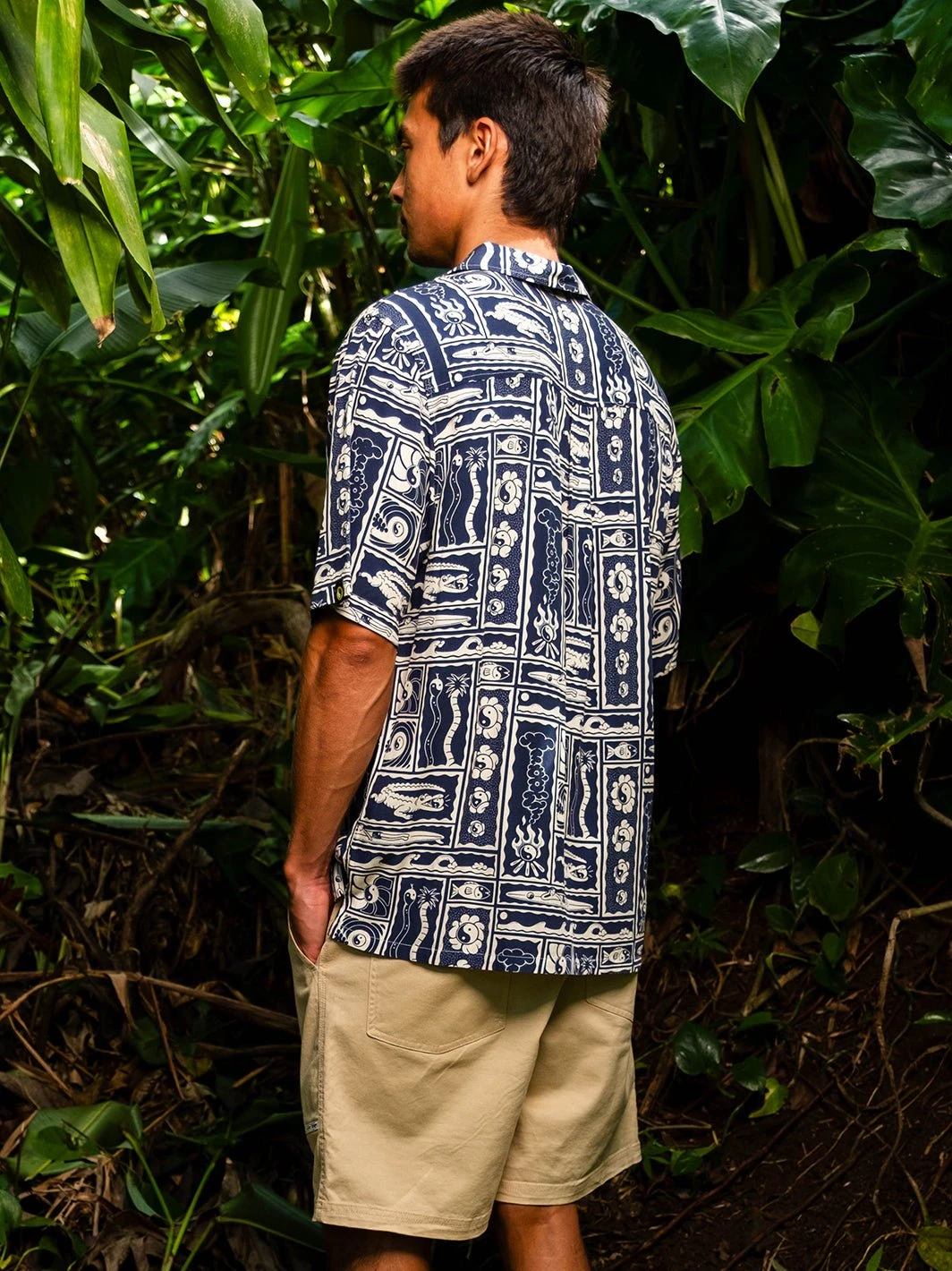 Europe Aloha Short Sleeve Shirt Pattern 2 Europe Aloha Short Sleeve Shirt Pattern - Image 2