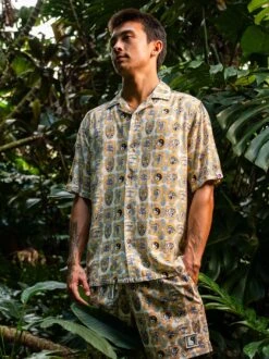 Europe Aloha Short Sleeve Shirt Faces