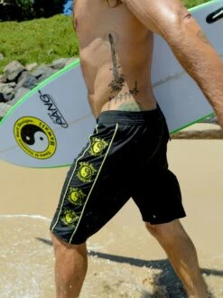 Australia Majestic Trunk Short -T&C Surf Clothing 2407 Majestic Black LIFE2