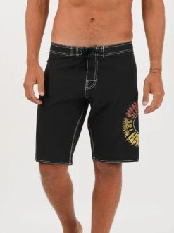 Australia Lit Up Trunk Short 11 Australia Lit Up Trunk Short -T&C Surf Clothing 2408LitUpBlackFront