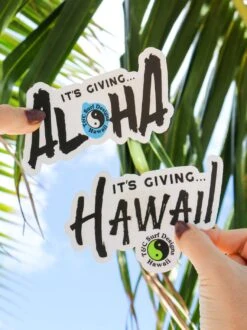 It's Giving Hawaii Sticker