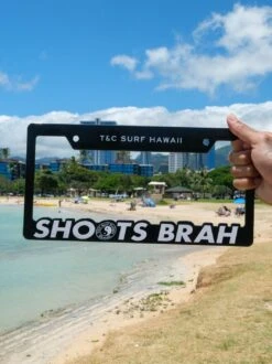 Shoots Brah License Plate -T&C Surf Clothing 2945 LIFE 609429