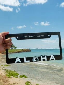 Big Aloha License Plate