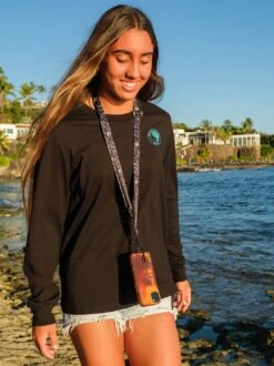 Taro Line Crossbody Phone Lanyard -T&C Surf Clothing 2994BlackLIFE2 671218