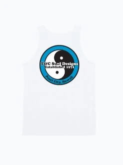 Retro Neon Tank -T&C Surf Clothing 2WhiteBlue Back 806018