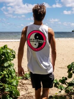 Retro Neon Tank -T&C Surf Clothing 2WhitePinkBackLIFE1 545024