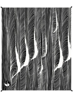 Waves On Waves Microfiber Towel Blanket