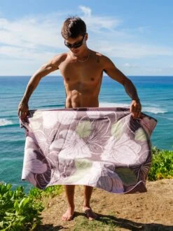 T&C Surf Cherreh Blossom Microfiber Towel -T&C Surf Clothing 3043 Cherreh Blossom Maroon LIFE 787702