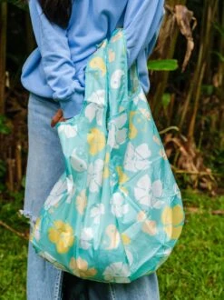 Puakenikeni All Day Large Reusable Tote Bag