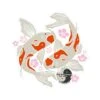 Koi Balanced Sticker