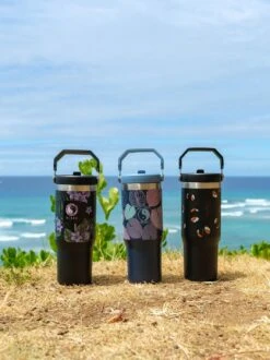 T&C Surf 30 Oz Snack Sesh Stanley The IcefIow™ Flip Straw Tumbler -T&C Surf Clothing 30 Black LIFE 210272