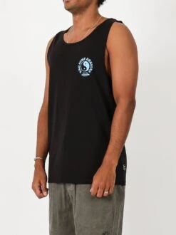 Australia Sunset Single Tank -T&C Surf Clothing 4054SunsetSingleBlackSide