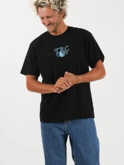Australia Majestic Tee -T&C Surf Clothing 4165MajesticBlackFront