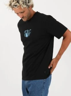 Australia Majestic Tee -T&C Surf Clothing 4165MajesticBlackSide