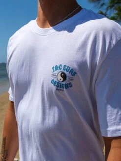 Australia Northshore Tee -T&C Surf Clothing 4173 Northshore White LIFE