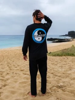 Retro Neon Long Sleeve -T&C Surf Clothing BlackBlueLIFE 480589