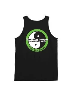 Retro Neon Tank -T&C Surf Clothing BlackGrnBack 325230