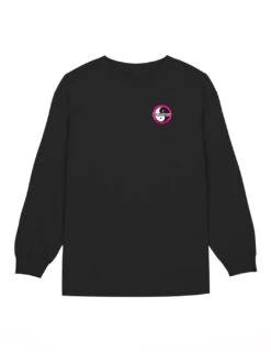 Retro Neon Long Sleeve -T&C Surf Clothing Black Pink Front