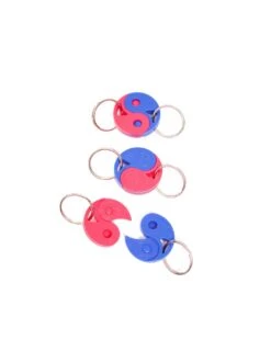 Pull Apart Keychain -T&C Surf Clothing BluePink2.0 206197