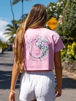 Ocean Is Life Crop Tee