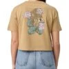 Lotus Dragon Crop Tee