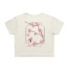 Cherry Ikebana Crop Tee
