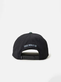 Eddie Would Go Snapback Cap -T&C Surf Clothing EddieWouldGoCapBlackBack
