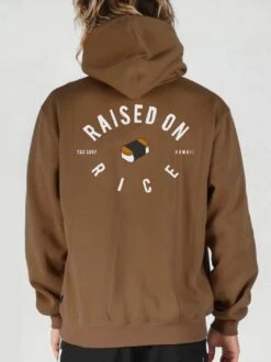 Raised On Musubi Hoodie -T&C Surf Clothing FlcEarthBack b26b6427 80c4 4d6b 8b42 83ead29723a6 280203
