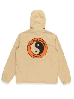 Europe Hooded Coach Jacket -T&C Surf Clothing Hooded Coach Sand1 824680