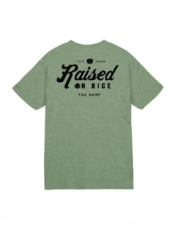 Raised On Rice Jersey Tee -T&C Surf Clothing JTeeHtrMilBack e3cb7d1f 974a 4d1f 95cb 2de3dd3ef8c3 492471