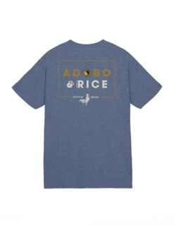 Adobo And Rice Jersey Tee -T&C Surf Clothing JTeeHtrNavyback 316029