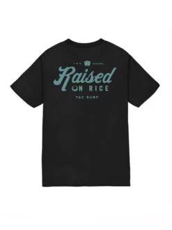 Raised On Rice Jersey Tee -T&C Surf Clothing JTee Black Back1