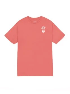 Raised On Rice Jersey Tee -T&C Surf Clothing JTee Coral Front