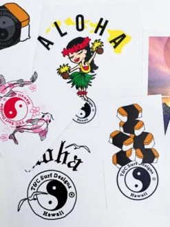 ʻUlīʻulī Girl Sticker