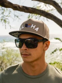 Aloha Grind Cap -T&C Surf Clothing LIFESTYLEOliveHatFront 924770