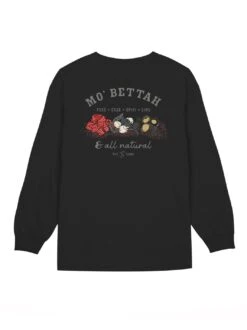 Bettah Raw Long Sleeve -T&C Surf Clothing LSBlackBack ee1596db 705f 4823 8076 64884bab99ed