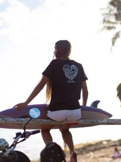 Wave Heart Classic Tee