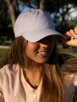 Vintage Hibiscus Cap -T&C Surf Clothing LilacLIFE1