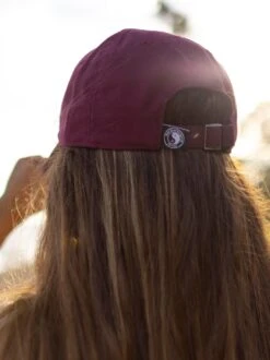 Vintage Hibiscus Cap -T&C Surf Clothing MaroonLIFE4