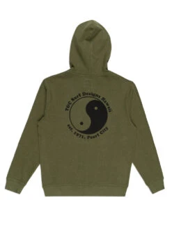 Europe OG Full Zip Hoodie 7 Europe OG Full Zip Hoodie -T&C Surf Clothing OG Full Zip MilGrn Front 221660