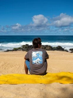 Europe OG Jacquard Towel -T&C Surf Clothing OG Towel Mustard LIFE 159121