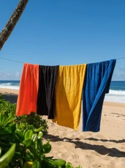 Europe OG Jacquard Towel -T&C Surf Clothing OG Towel Mustard LIFE5 707939