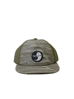 Waves On Waves Cap -T&C Surf Clothing Olive Front 751743
