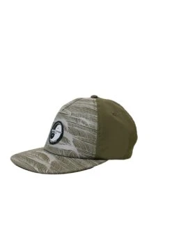 Waves On Waves Cap -T&C Surf Clothing Olive Side 152431