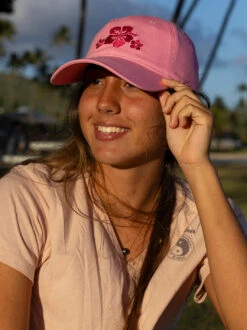 Hibiscus Trio Cap -T&C Surf Clothing PinkLIFE