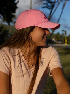 Hibiscus Trio Cap -T&C Surf Clothing PinkLIFE1