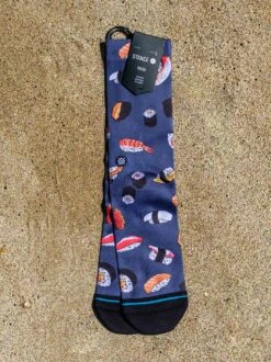 T&C Surf X Stance Raised On Rice Sock 17 T&C Surf X Stance Raised On Rice Sock -T&C Surf Clothing RaisedonRiceBlk 568511